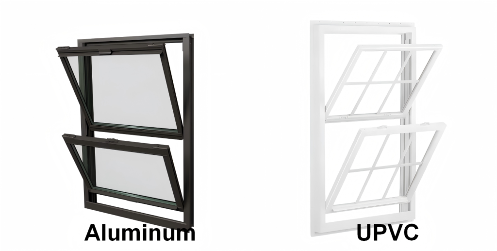 double hung window